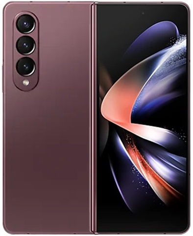 Samsung Galaxy Z Fold4 Dual-Sim 512GB Burgundy, VoLTE B - CeX (IN